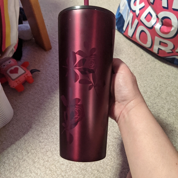 Starbucks plum rose tumbler